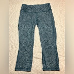Patagonia Leggings Women Small‎ Heather Blue Yoga Cropped